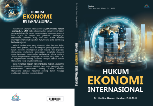 Hukum Ekonomi Internasional